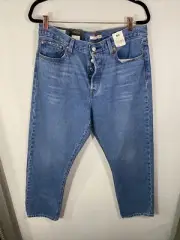 Levi’s Wedgie Straight Jeans High Rise Button Fly Size 32 x 28 New