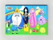 Adventure Time Cast of Characters Group Shot Refrigerator Magnet, NEW UNUSED