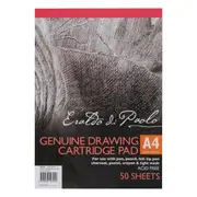 Eraldo di Paolo A4 Genuine Drawing Cartridge Pad 110gsm 50 Sheets