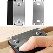YUENTOEN Woodworking Edge Trimmer, Edge Banding Trimmer with 1Pc Scraper Blade, Wood Edge Trimming Tool for Wood, PVC, ABS