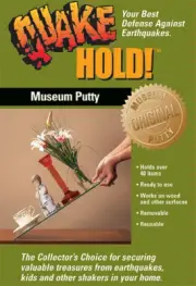 Dollhouse Miniature Quake Hold Museum Putty Adhesive 2.64 Oz Package C3881