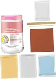 TEHAUX 1Set Handprint Sculpture Kit with Casting Powder for Couples Home Hand Casting Kit DIY Plaster Moulding for Special Occasions and Keepsake Decor