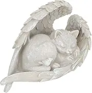 Parliky Pet Sulies Bereavement Present Cat Memorial Stone Ornament Pet Tribute Statue Pet Remembrance Decor Stone