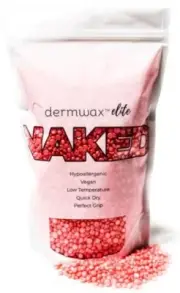 Dermwax Elite Shimmer Pink Wax Beads Choose Size