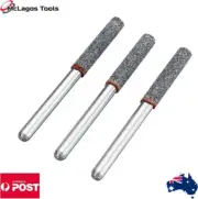 3 pcs Diamond Cutting Grinding Head Mounted Points Bit Shank Jade Stone
