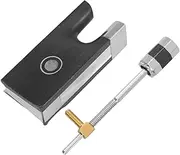 Yardwe 1 Set Violin Bow Components with Tail Cord Replacement for Enhanced Sound and Longevity for Students and Professionals
