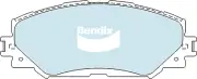 Bendix General CT Front Brake Pad Set for Toyota Rukus AZE151 2.4L 2AZ-FE Petrol (for: Toyota)