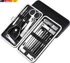 Manicure Tool Set Nail Clippers Pedicure Kit, Stainless Steel Professional Nail