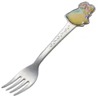 在飛比找樂天市場購物網優惠-真愛日本 艾莉兒 樂佩 貝兒 不鏽鋼叉子 造型兒童叉子 叉子