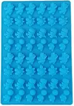 48Dinosaur Ice Cube Tray Jelly Candy Mould Silicone Gummy Chocolate Baking Mold Blue