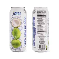 在飛比找蝦皮購物優惠-【8瓶組】越南 Jans100%天然椰子水-490ml