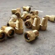 1/4/6/10pcs Presta to Schrader Valve Adapter Converter Bicycle Bike Pumps U5Q9