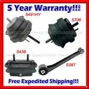 M749 Fits 2006-2011 Buick Lucerne/Cadillac DTS 4.6L Motor & Trans Mount Set 4pc