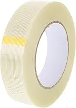 CATIEBYE 1pc Self Adhesive Tape Strapping Bundling Tape Tear Resistant for Packaging Sealing and Bonding Applications