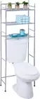 Honey-Can-Do BTH-05079 3-Tier Metal Bathroom Shelf Space Saver, 9.45 X 22.83 X 5