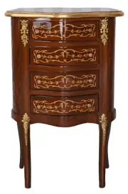 Antique Dresser Dekokommode Marquetry Wardrobe Baroque Commode Rococo Wardrobe