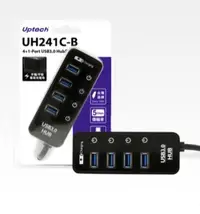 在飛比找Yahoo!奇摩拍賣優惠-Uptech登昌恆 UH241C-B  4+1-Port U