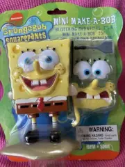 2002 SpongeBob SquarePants MiniMake A Bob toy