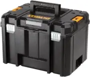TSTAK Tool Box, Extra Large Design, Removable Tray for Easy Access to Tools, Wat