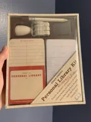 KNOCK KNOCK'S PERSONAL LIBRARY KIT GET YOUR BOOKS BACK NEW IN BOX 2009