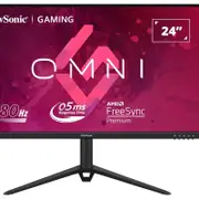ViewSonic 24' 180Hz 0.5ms, Fast IPS, Crisp Image and Smooth play. VESA Clear MR certified, Freesync, Adaptive Sync, Speakers