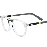 在飛比找蝦皮商城精選優惠-新款個性復古圓形板材眼鏡框光學鏡框架小臉男女眼鏡