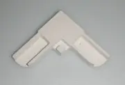 7/8" x 5/16" Window Frame Screen Corners Outside Inside White Heavy Duty 20 Pack