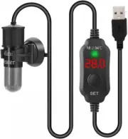 Mini Aquarium Heater,10W USB Powered Mini Fish Tank Heater Adjustable Submers...