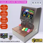 Kasa Z Series IV Arcade Machine 400 Video Games 4GB Memory 32Bit CPU 9" Screen