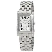 Original Longines Dolce Vita Silver Dial Diamond Ladies Watch L5.502.0.71.6