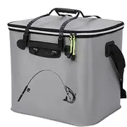 Fishing Bucket - Fishing Bucket for Shrimp Minnow Live Fish Bait Container with Handle | Portable Water Bucket for Live Bait for Fishing, Compact Storage Solution for Fishing Tackle for Hiking, C