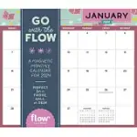 GO WITH THE FLOW: A MAGNETIC MONTHLY CALENDAR 2024