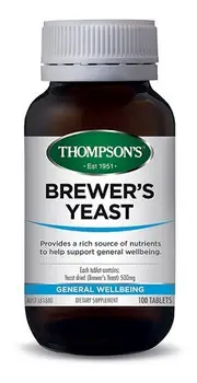 Thompsons Brewers Yeast 100 tablets