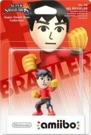 Nintendo Amiibo Mii Brawler Super Smash Bros.