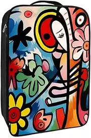 [YTYVAGT] Shoe Bags for Travel,Travel Shoe Bags for Packing,Shoe Travel Bag,Abstract Colorful Floral Pattern