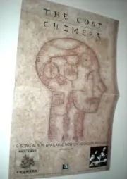POSTER the cost CHIMERA original promo for the band release album tour lookout 8