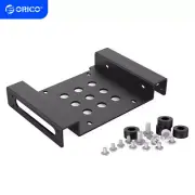 ORICO Aluminum 5.25 to 2.5/3.5 Internal Hard Disk Drive Mounting Kit Screws US