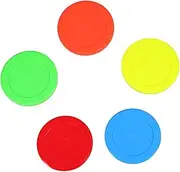 FOYTOKI 5pcs Mini Air Hockey Pucks Table Pucks for Desktop Ice Hockey Game Smooth Gameplay Board Game Accessories for Adults