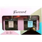 FARCENT 禮盒 天然植物 香氛 室內擴香120ML/補充瓶90ML 禮盒 香味持續4-8週 粉戀櫻花  鼠尾草海鹽