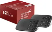 Hosmart UltraSpeak Wireless Full Duplex Two-Way 6 Channel Real-time Intercoms System for Home Business 300 Meter Range (2 Stations)