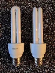 2 Pk Reptile UV Light - 10.0 Uvb, 13 Watt, Mini Compact Fluorescent Bulbs, White