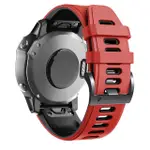 GARMIN FORERUNNER 935 945 955 錶帶 22MM 防水 矽膠 快拆 雙色 腕帶