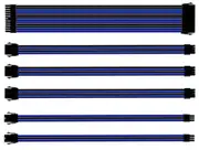 Cooler Master CMA-SEST16BLBK1-GL Sleeved Extension Cable Kit- Blue/Black, 30cm