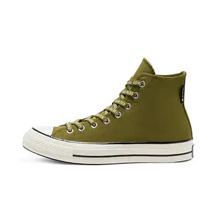 CONVERSE CHUCK 70 GORE-TEX HI 高筒帆布鞋 防潑水 男女 綠 168859C US3 軍綠