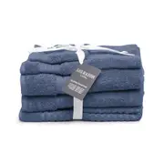 5pc Sheraton Luxury Egyptian Cotton Towel Pack Bath/Hand/Mat Face Washer Deep BL