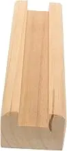 Garneck Wooden Floor Mirror with Anti-Skid Stand - Elegant Full Length Mirror Holder for Bedroom Living Room and Bathroom Sturdy and Stylish Decorative Accessory