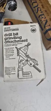 Sears Craftsman Drill Bit Grinding Attachment 96677 With original Box