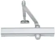 Yale 3301 689 Door Closer, Slimline Cover Aluminum Finish