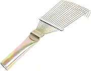 SUPVOX Horse Grooming Brush Metal Rake Livestock Cattle Hair Rake Easy to Use for Horse Cleaning Health