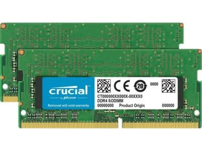Crucial 32GB (2 x 16GB) 260-Pin DDR4 SO-DIMM DDR4 2666 (PC4 21300) Laptop Memory